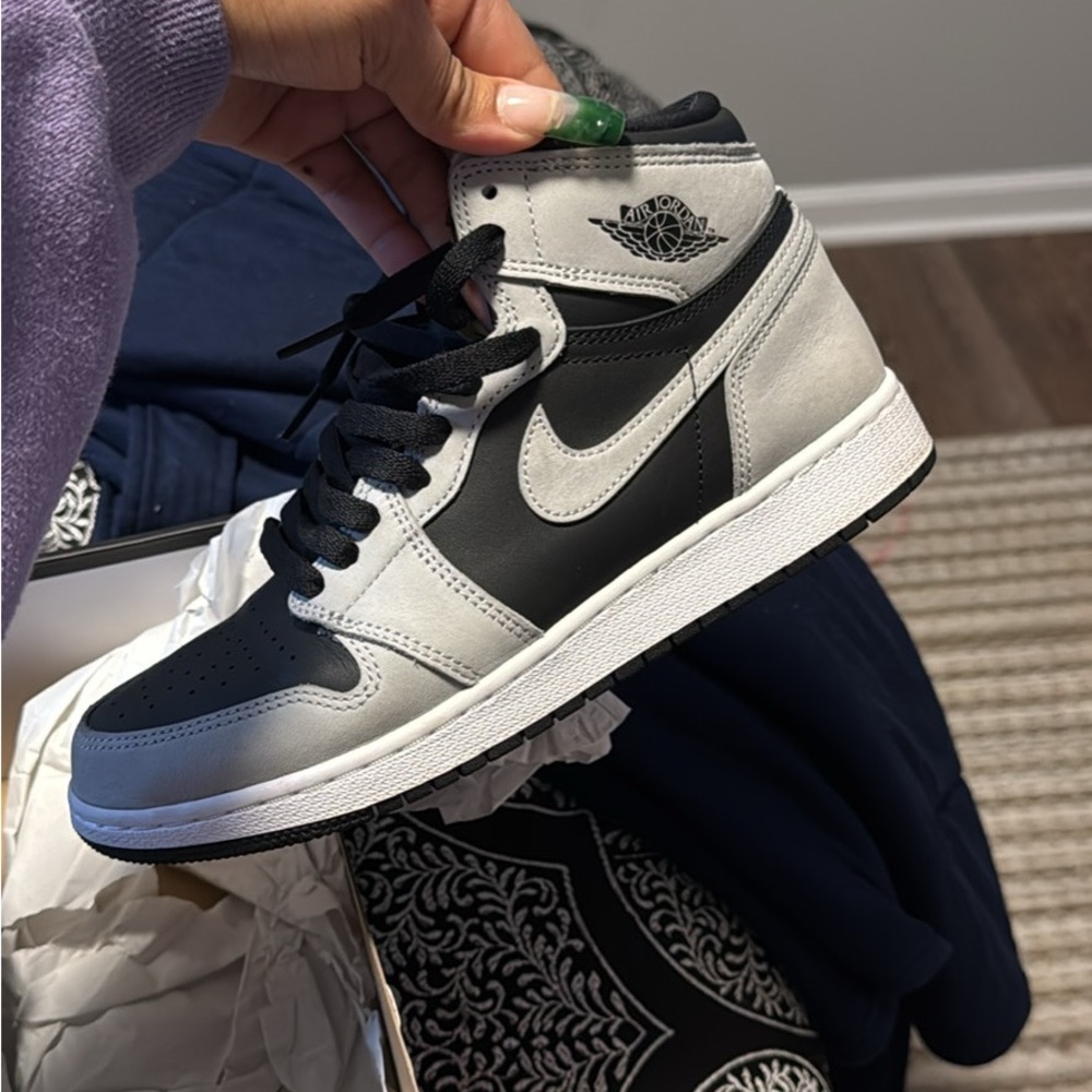 Nike Women's Sneakers Black and White High-Top